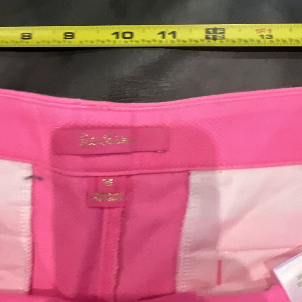 Lilly Pulitzer  shorts Pink Sz 16 Boho Beachy Classic - Picture 8 of 11
